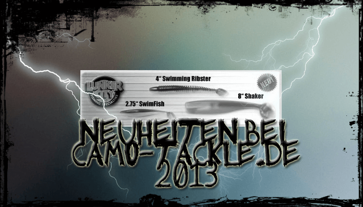 Lunker City – Neuheiten 2013 jetzt bei Camo-Tackle.de schon erhältlich!