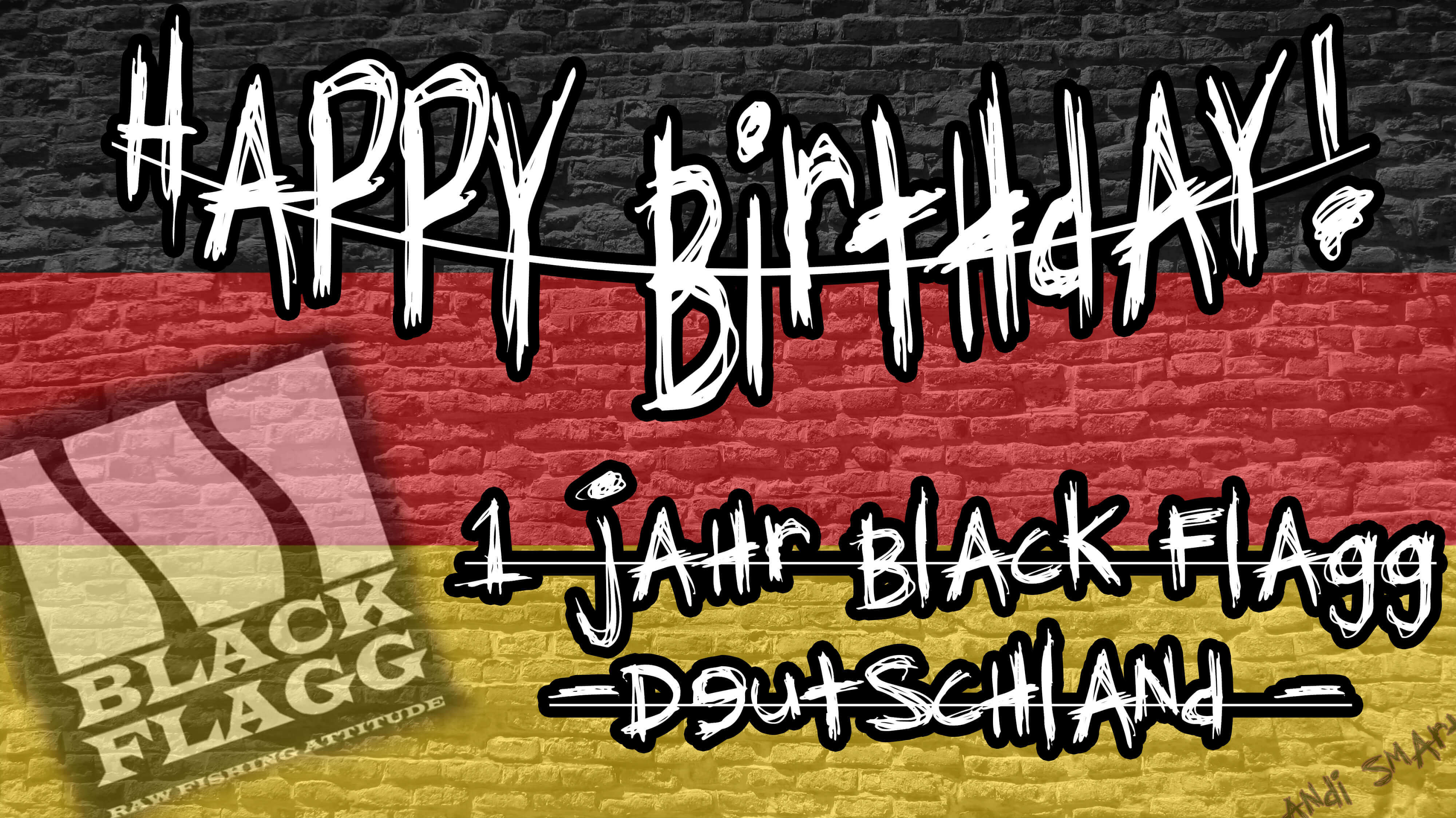 1 Jahr Black Flagg Deutschland