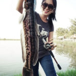 thai street fishing plus snakehead baitcast girl