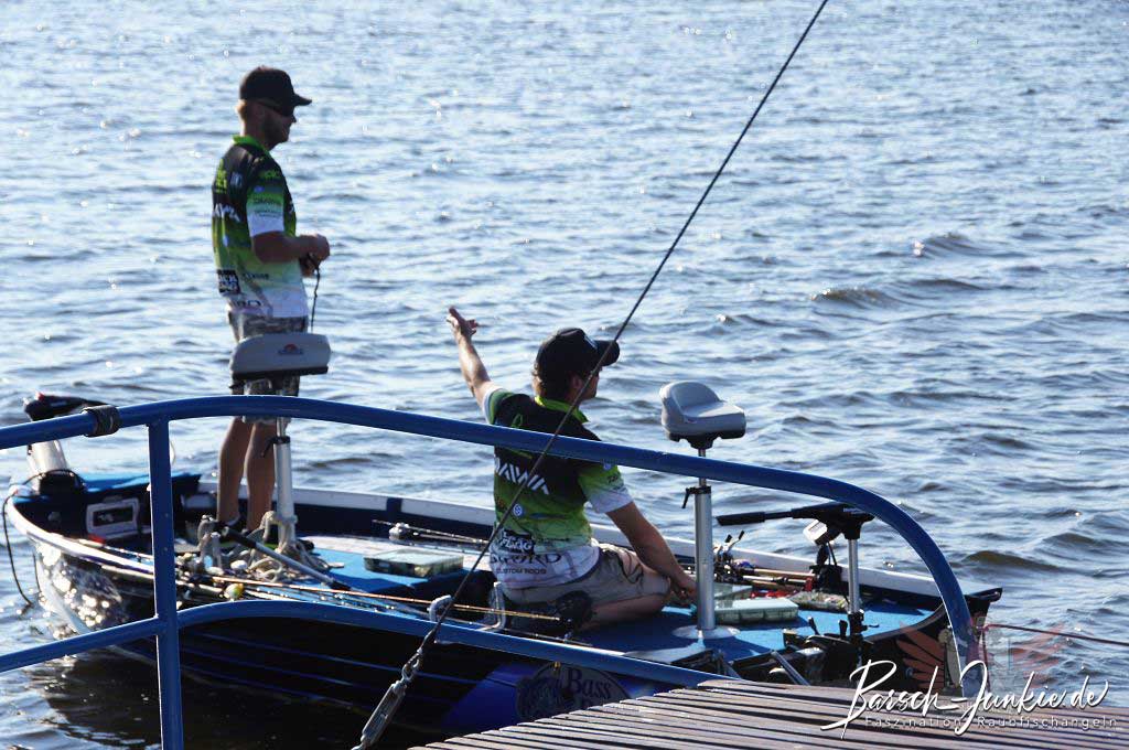 Illex Lake Trophy 2013 Chillen auf dem Boot