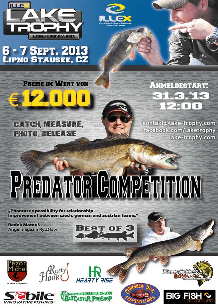 Illex Lake Trophy 2013 Event Flyer